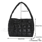 Cold Cotton Informal Tote Shoulder Purse