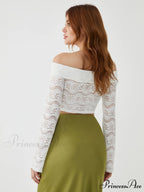 Cold Shoulder Graceful Knitted Blouse