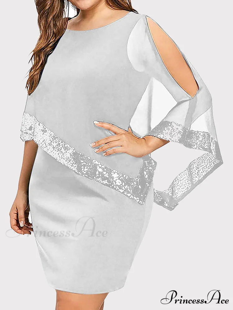 Cold Shoulder Long Trendy Sleeve Knit Top