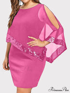 Cold Shoulder Long Trendy Sleeve Knit Top