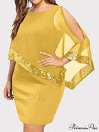 Cold Shoulder Long Trendy Sleeve Knit Top