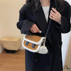 Cold Soft Little Square Crossbody Handbag
