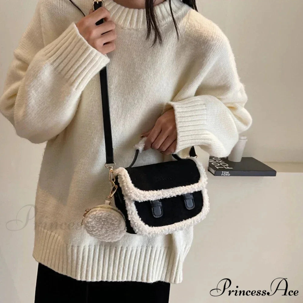 Cold Soft Little Square Crossbody Handbag