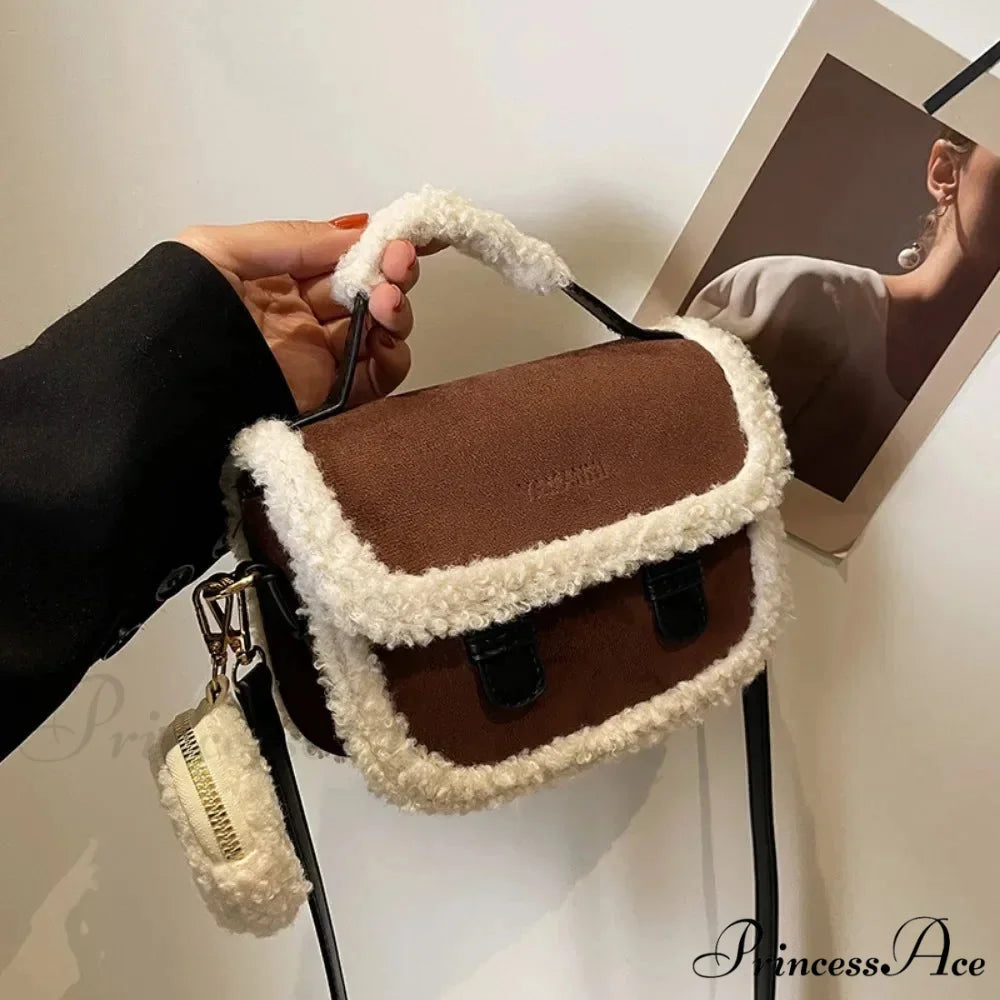 Cold Soft Little Square Crossbody Handbag