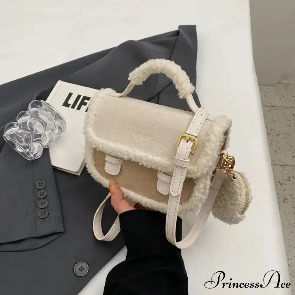 Cold Soft Little Square Crossbody Handbag