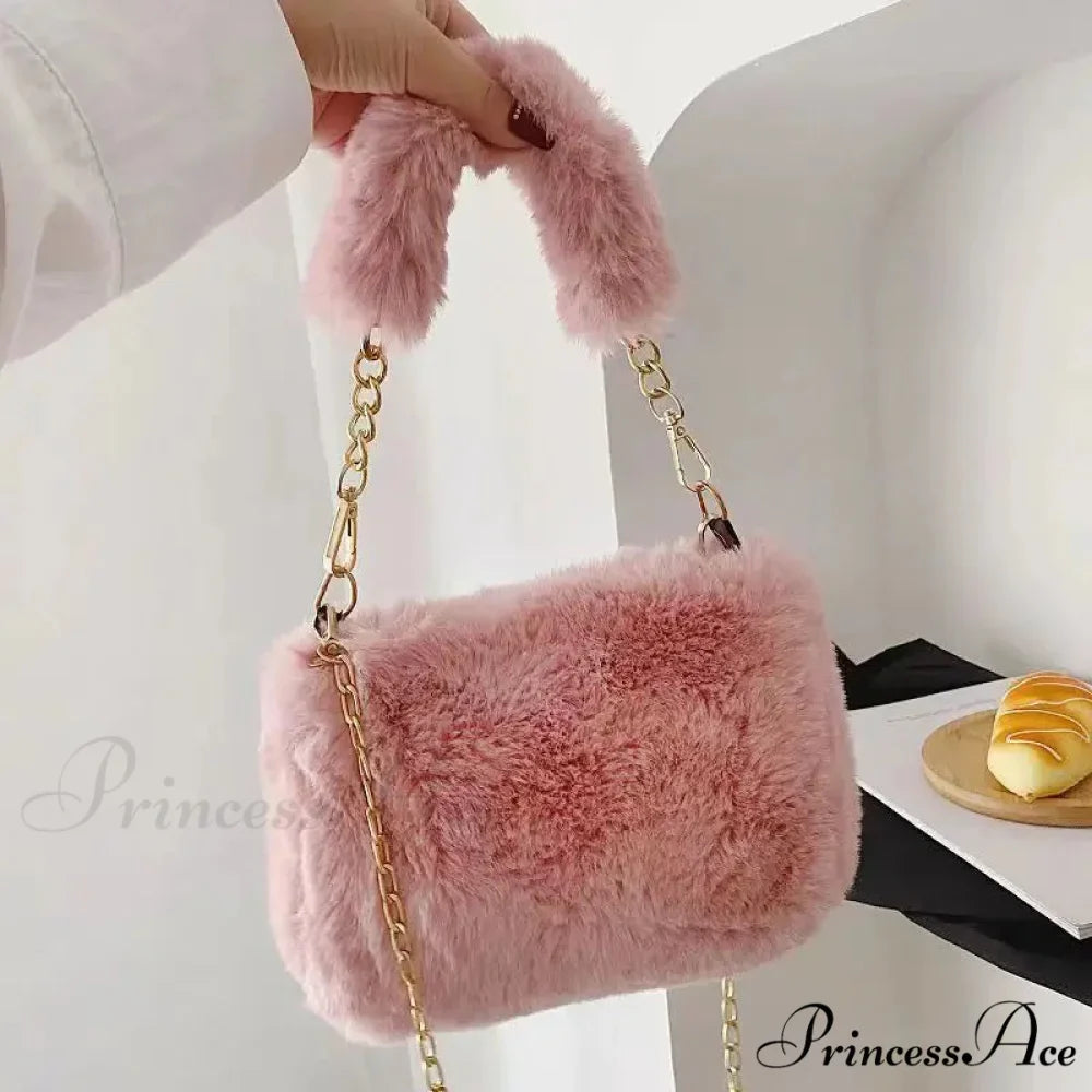Cold Soft Tiny Square Crossbody Handbag