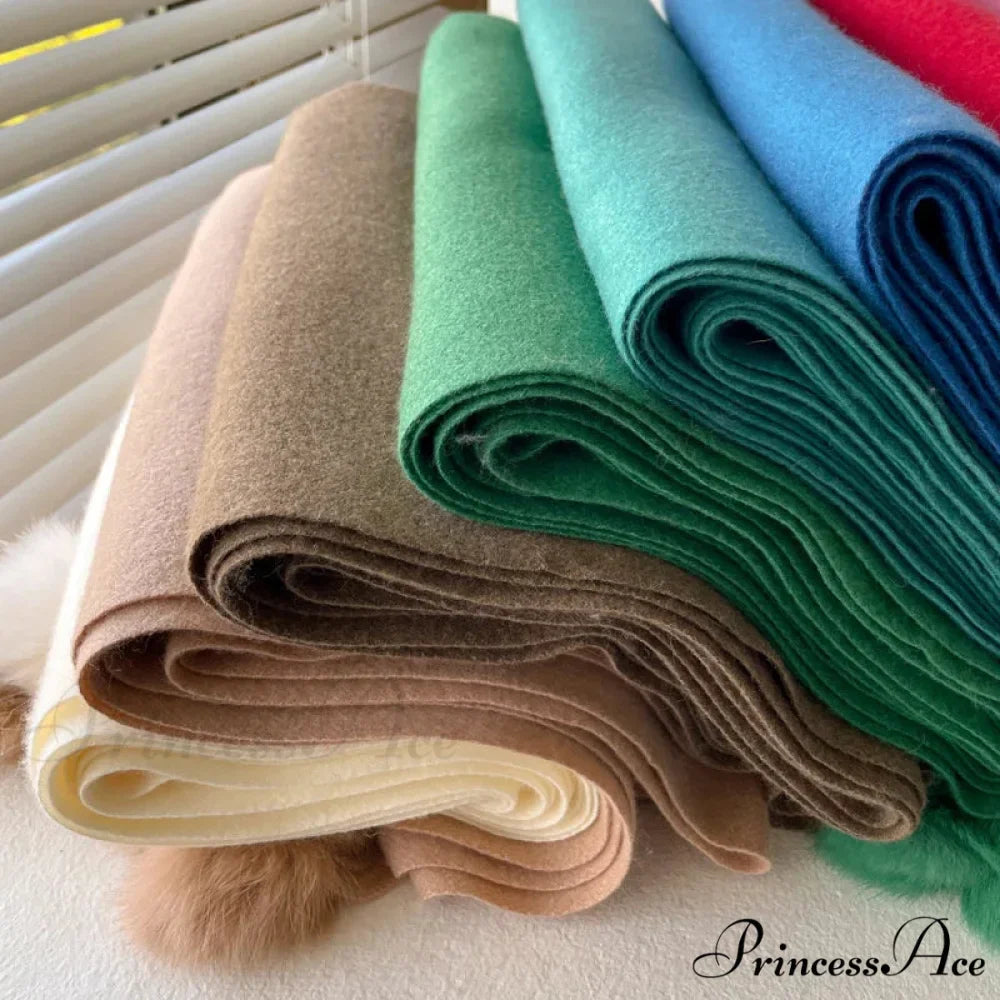 Cold Weather Soft Woolen Solid Wrap Scarf