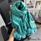 Cold Weather Soft Woolen Solid Wrap Scarf