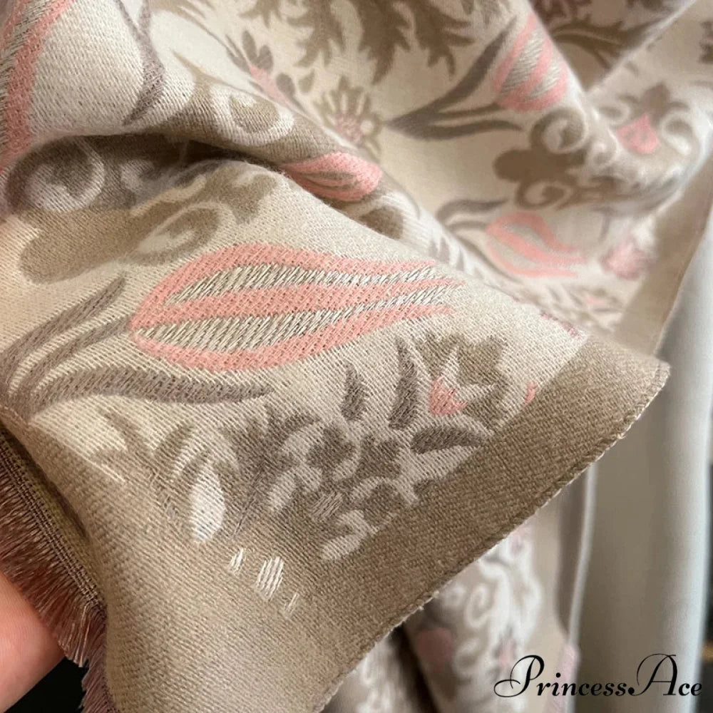 Cold Weather Soft Woolen Thick Wrap Scarf