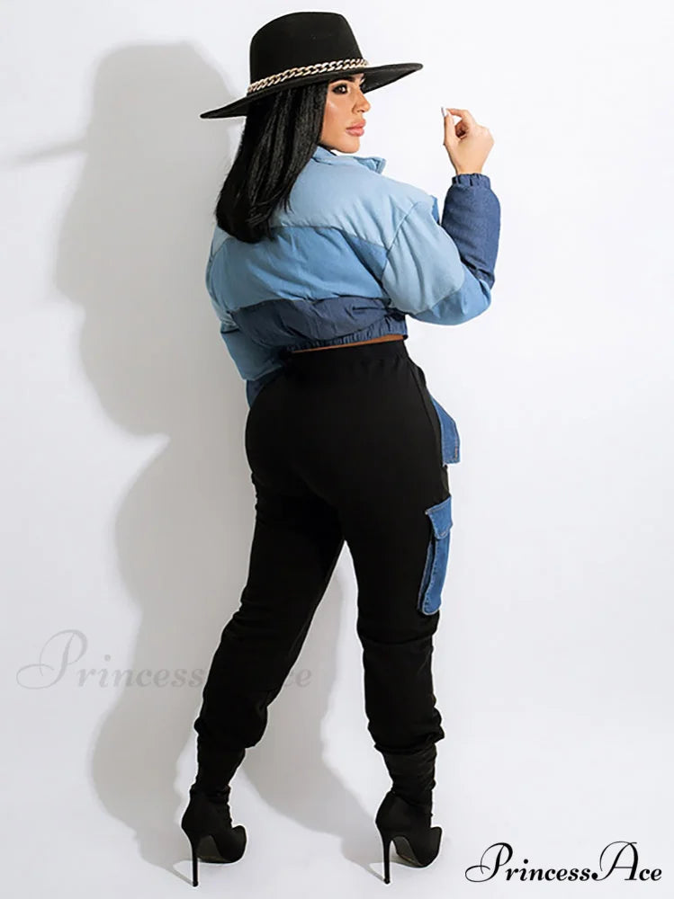 Color Block Graceful Sweater Cardigan