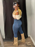 Color Block Graceful Sweater Cardigan