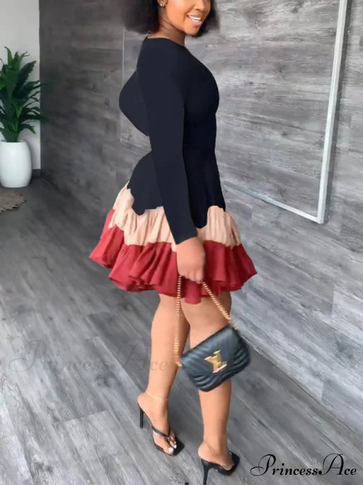 Color Block Reversible Trendy Knitted Boot Cuffs