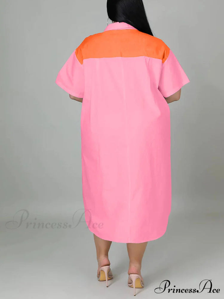 Color Block Zip Trendy Up Puffer Jacket