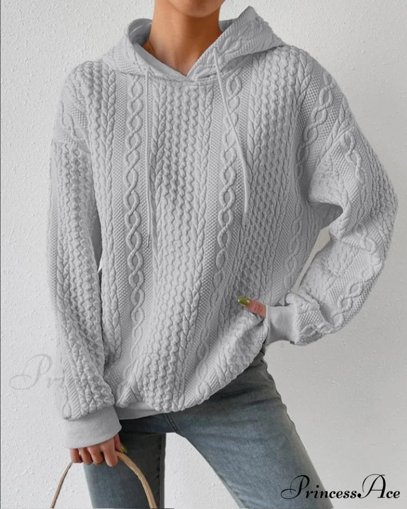 color casual Solid hoodie