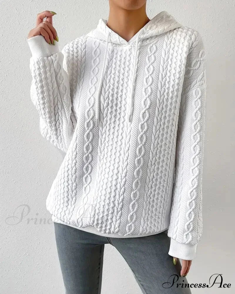 color casual Solid hoodie