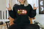 Colored Coffee Party Aesthetic Pure Cotton Jumper Graphic Christmas Hoodie