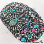 Colorful Design Gemstone Night Rhinestone Shoulder Clutch Bag