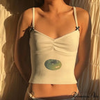 Colorful Patchwork Bow Crop Top