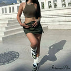 Concealment Cargo Pocket Skirt