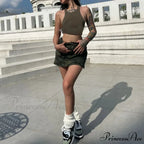 Concealment Cargo Pocket Skirt