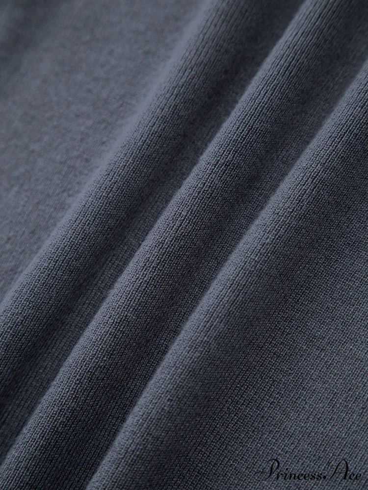 Contrast Trim Button Trendy Up Ribbed Shirt