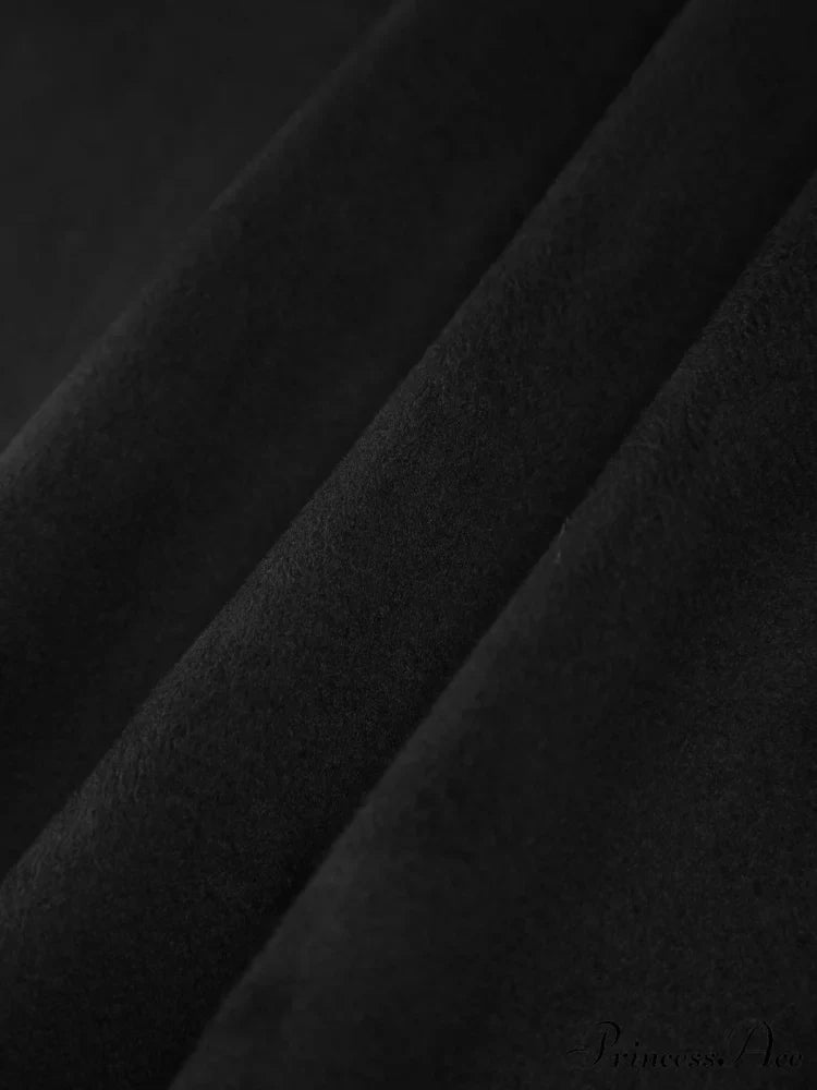 Contrast Trim Jacket Trendy With Matching Scarf