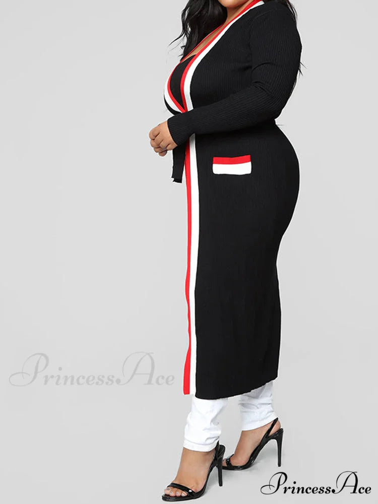 Contrast Waist Graceful Vintage Tailored Pants