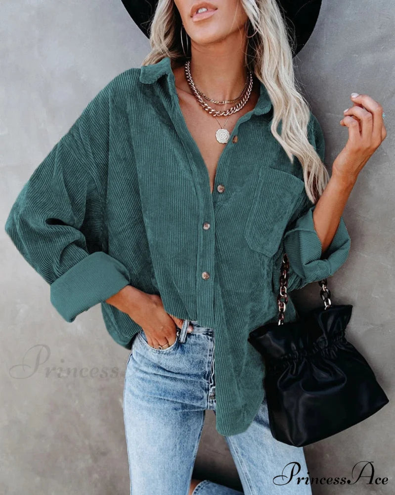 Corduroy Tunic Ladies Coats