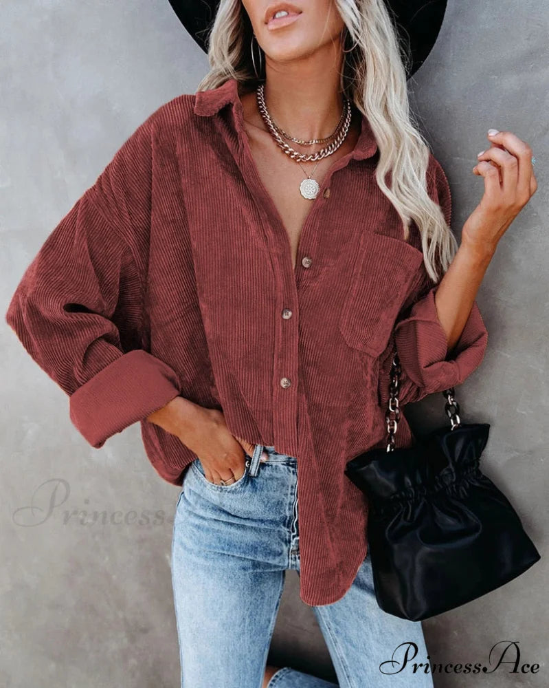 Corduroy Tunic Ladies Coats