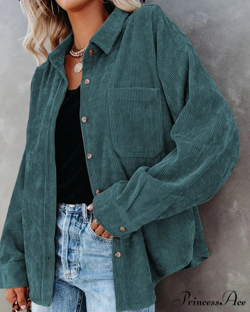 Corduroy Tunic Ladies Coats