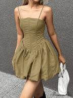 Corset Detail Black Trendy Long Sleeve Mini Dress