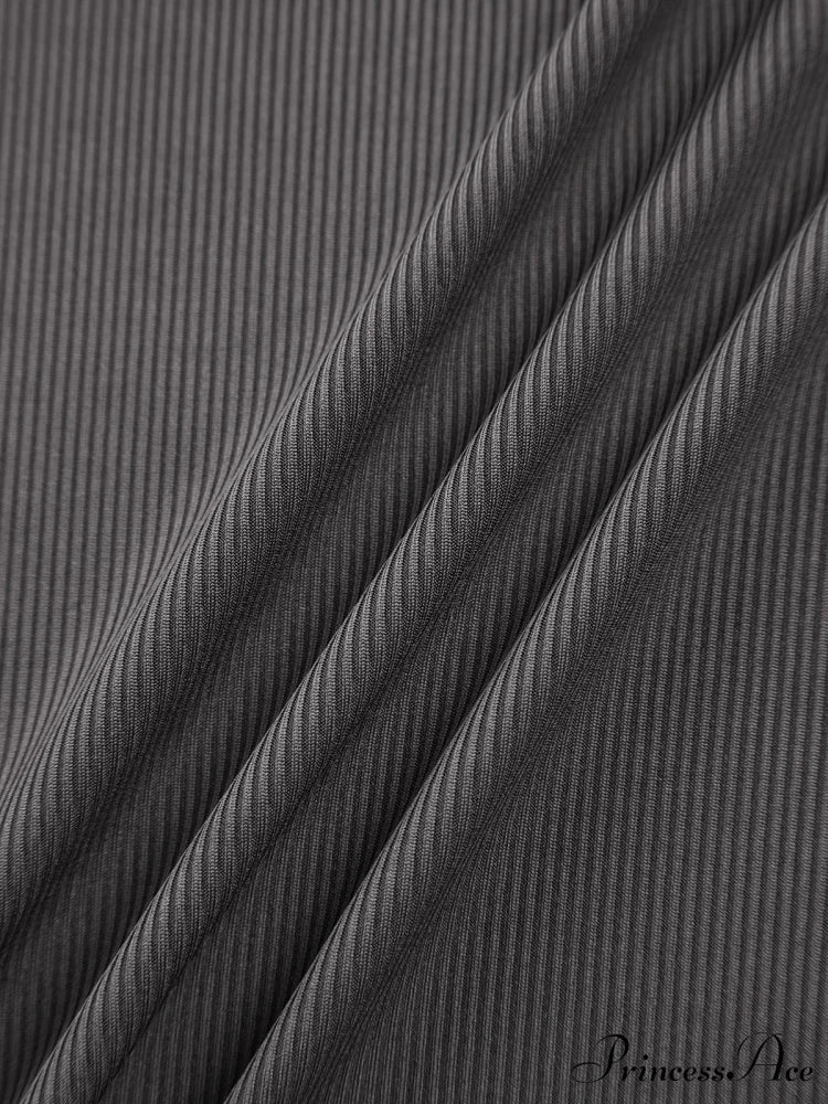 Corset Square Graceful Neck Shirt