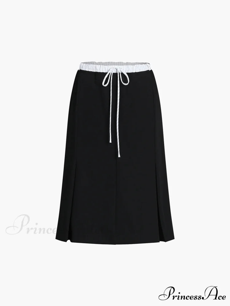 Cotton-blend Charming Jersey Skirt