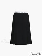 Cotton-blend Charming Jersey Skirt