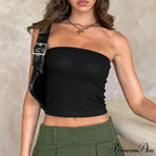 Cover Chest Bandeau Crop Top