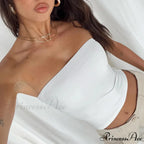 Cover Chest Bandeau Crop Top