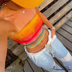 Cover Chest Bandeau Crop Top