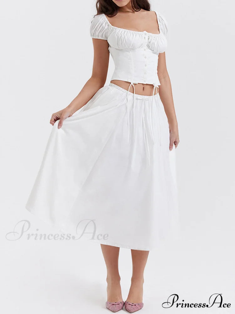 Cowgirl Aesthetics Drawstring Trendy Corset Crop Top