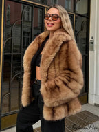 Cozy Retro Long Sleeve Collared Coat