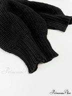 Cozy Stylish Autumn Winter Mid-length Knitwear Sweater Jacket Cardigan