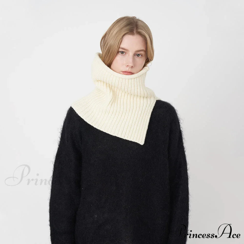 Cozy Warm Stylish Soft High Neck Thick Comfortable Elegant Scarf