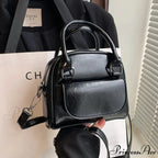 Crimson Firm Faux Leather Underarm Shoulder Bag