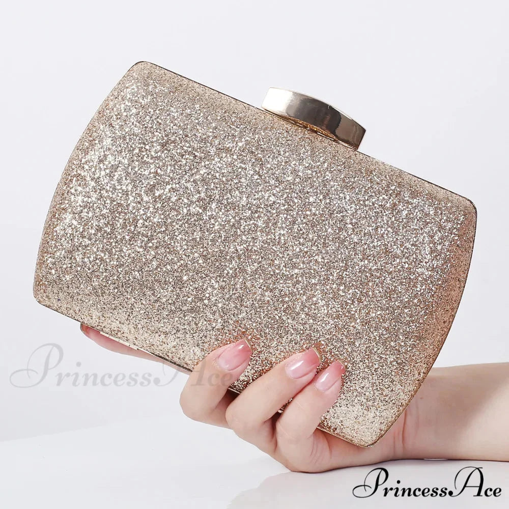 Crimson Gem Nighttime Clutch Wristlet