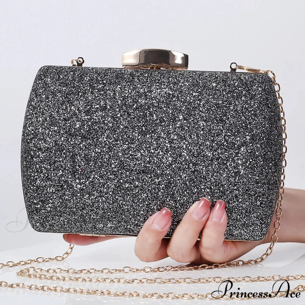 Crimson Gem Nighttime Clutch Wristlet