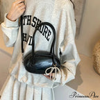 Crimson Informal Korean Fashion Armpit Shoulder Bag