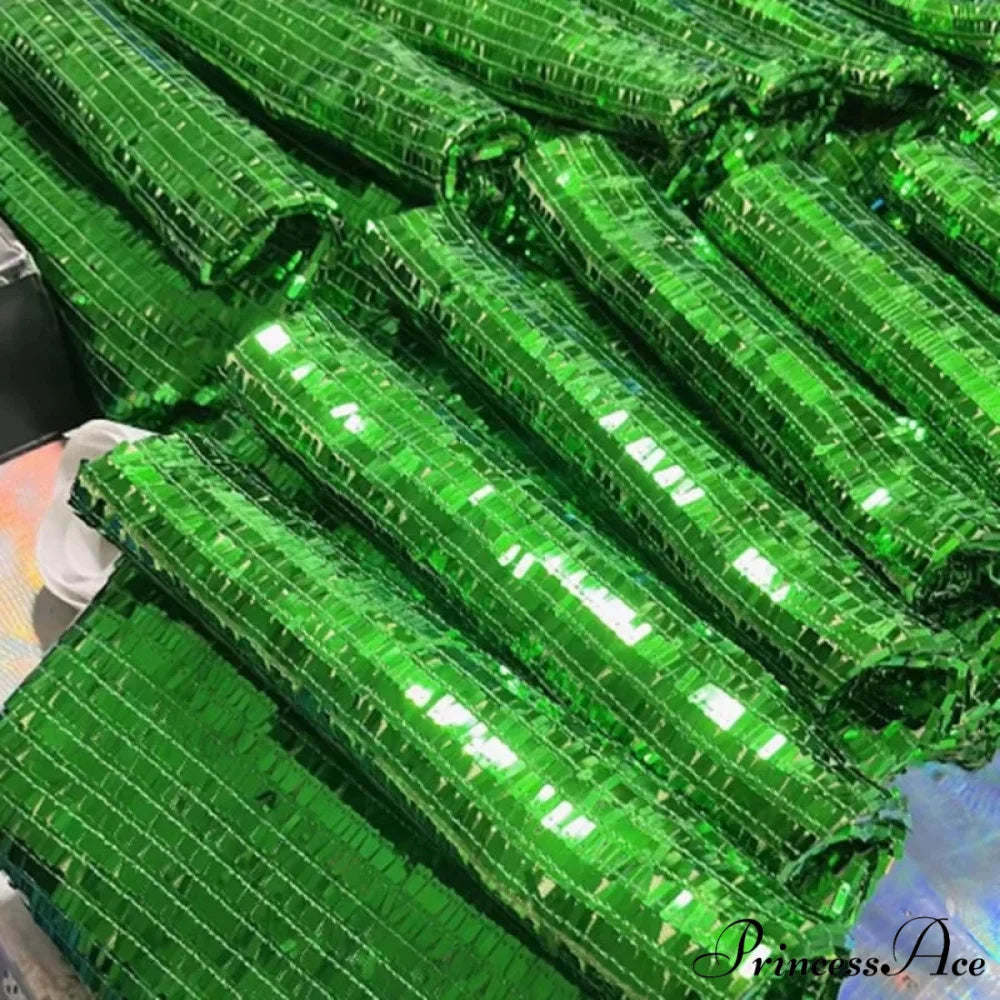 Crimson Sparkling Leather Clutch Bag Wristlet