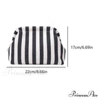 Crochet Canvas Multicolored Summer Clutch