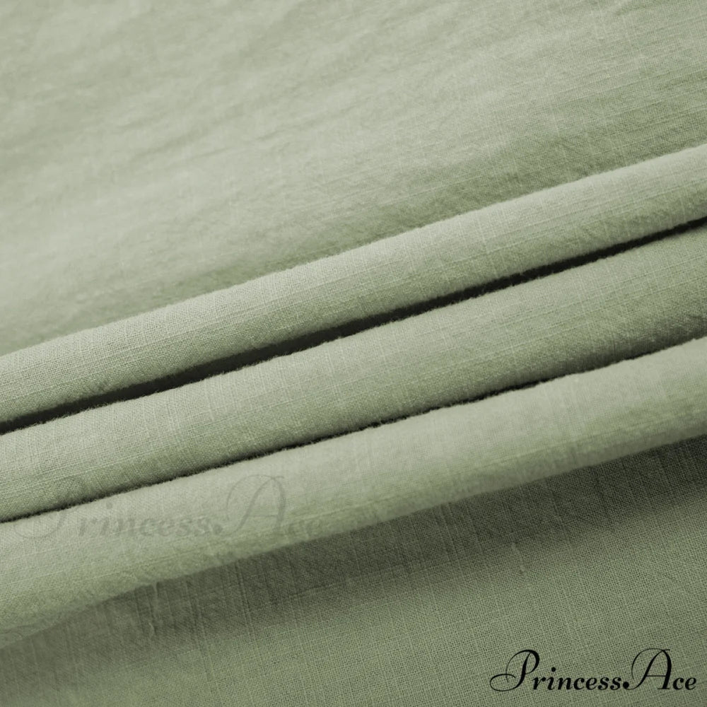 Crochet Cutie Stylish Linen Maxi Dress