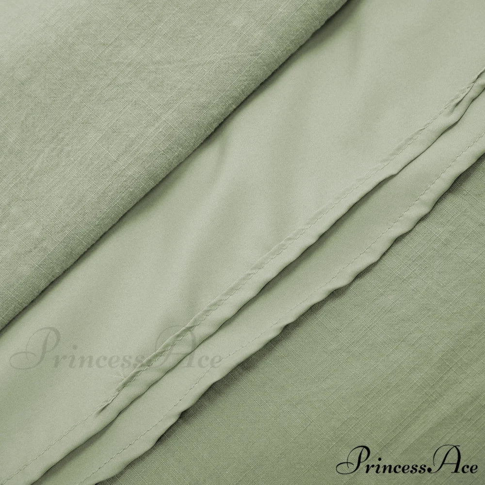 Crochet Cutie Stylish Linen Maxi Dress