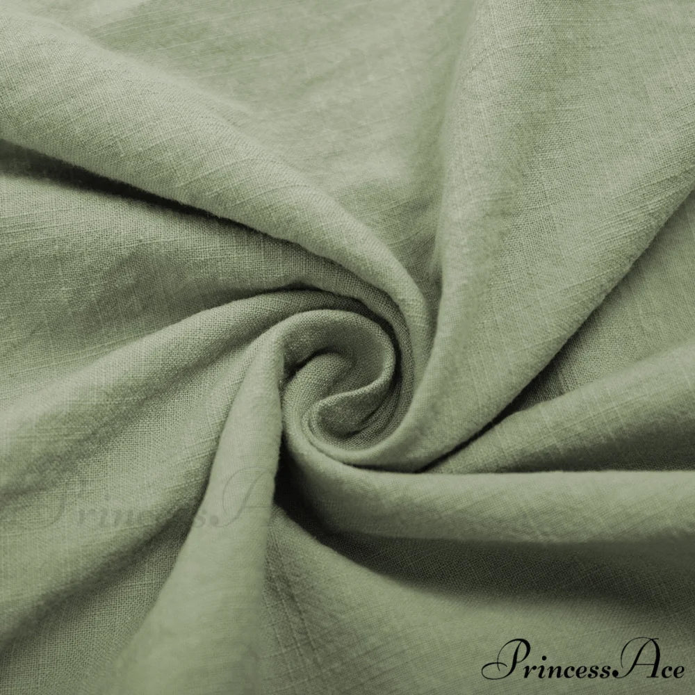 Crochet Cutie Stylish Linen Maxi Dress